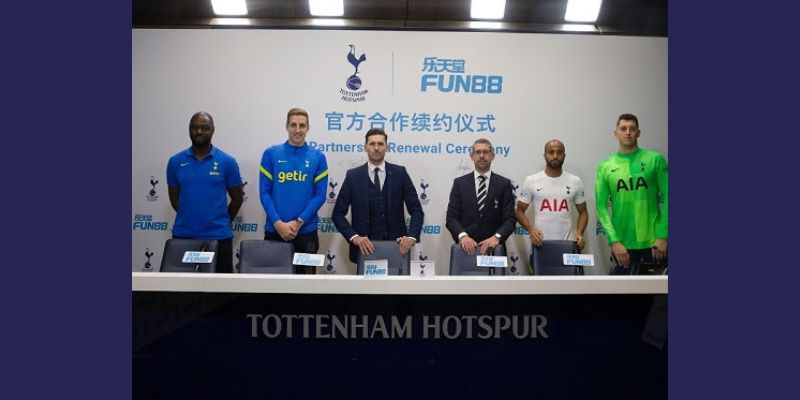 Tổng quan về hợp tác giữa fun88 tottenham