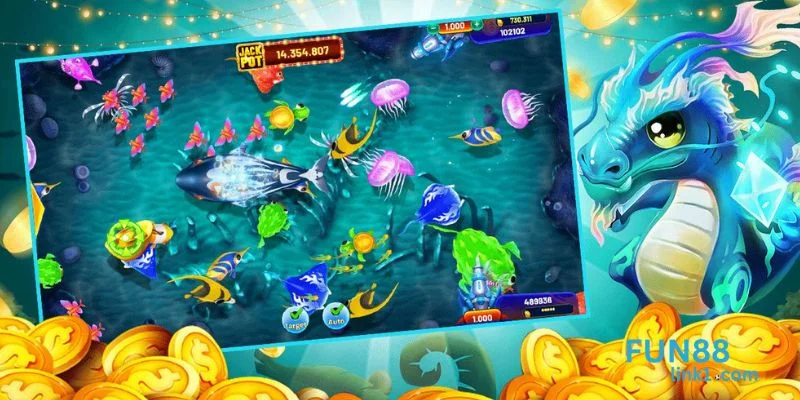 Game Bắn Cá Ăn Tiền Thật - Giải Trí Đỉnh Cao Tại Fun88 2 Điểm ấn tượng chỉ có ở game bắn cá ăn tiền thật tại Fun88.